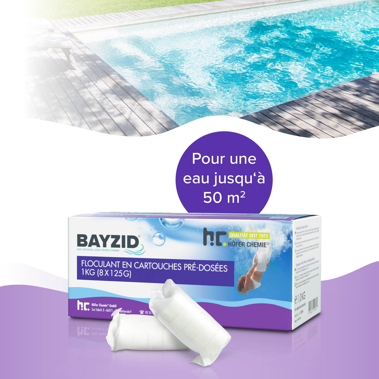 1 kg BAYZID® Flockkartusche