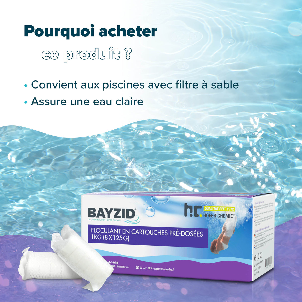 1 kg BAYZID® Flockkartusche
