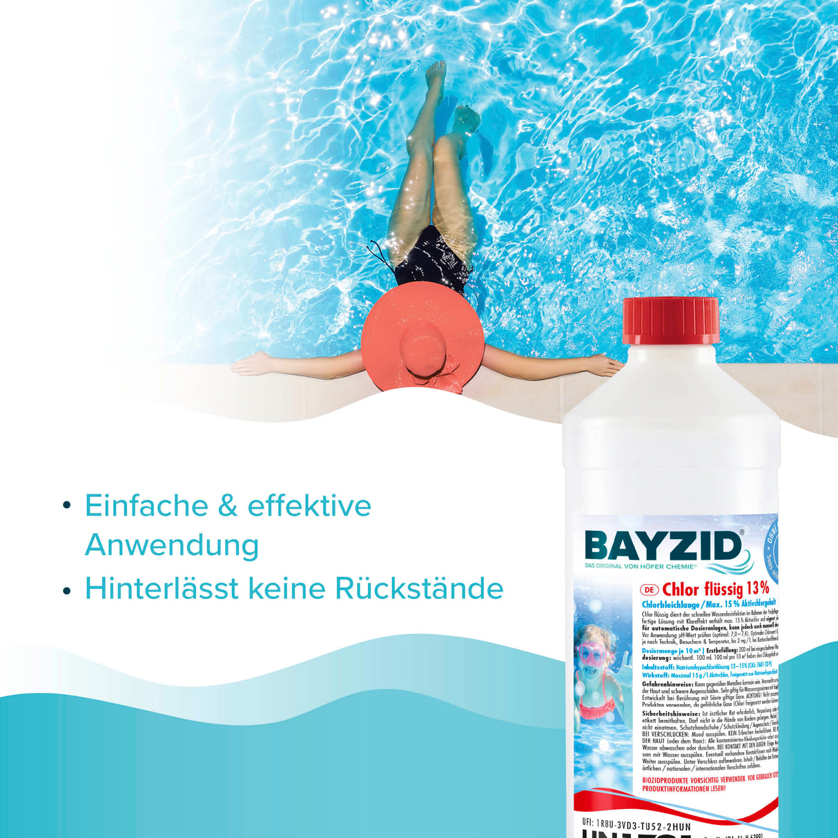 1 kg BAYZID® Chlor 13% flüssig