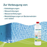 1 L de BAYCINEX® Stabilisateur de dureté pour éviter le calcaire