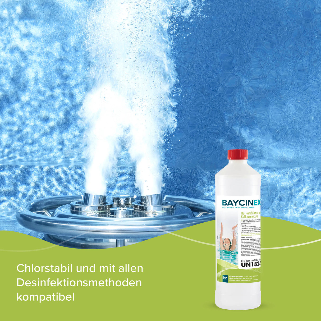 1 L de BAYCINEX® Stabilisateur de dureté pour éviter le calcaire