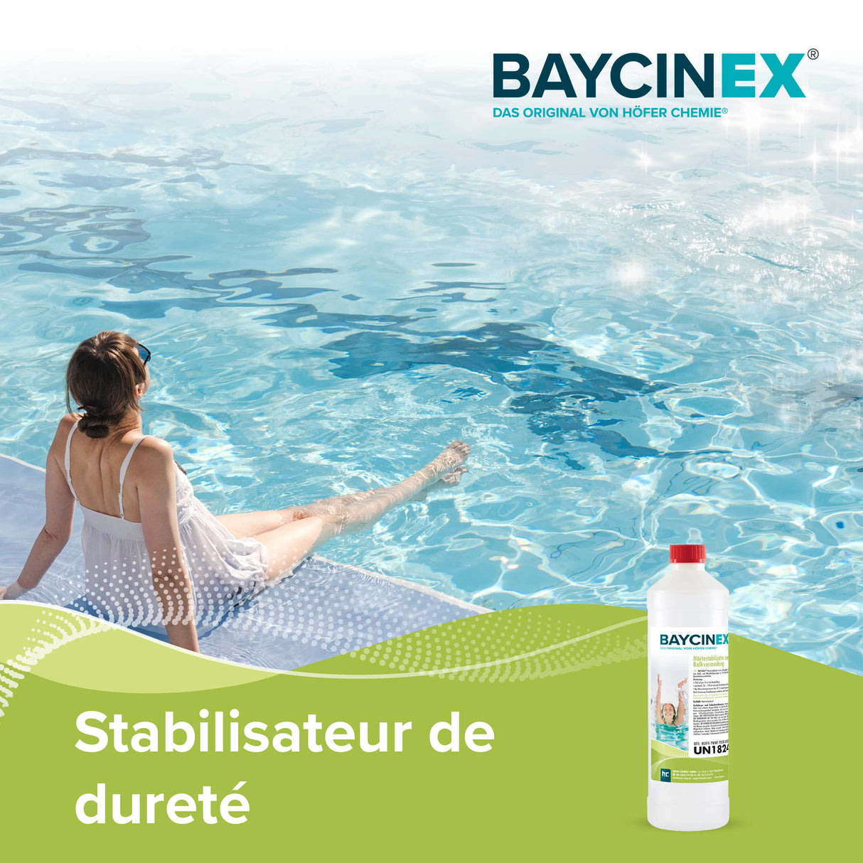 1 L de BAYCINEX® Stabilisateur de dureté pour éviter le calcaire