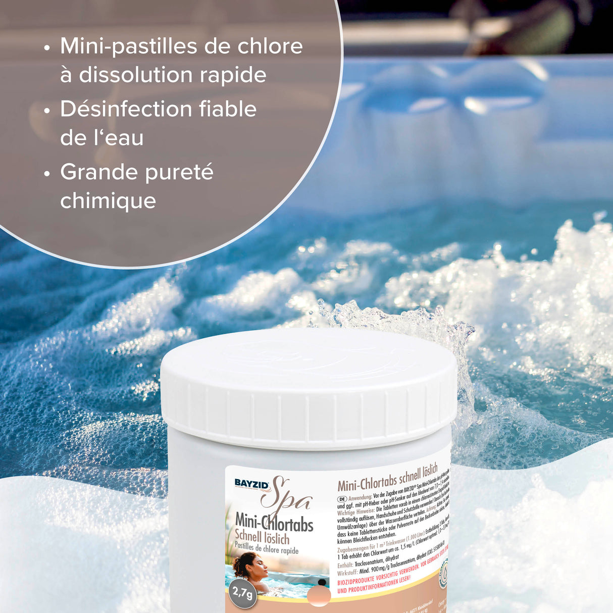 500 g BAYZID® SPA Mini - Chlortabs 2,7 g