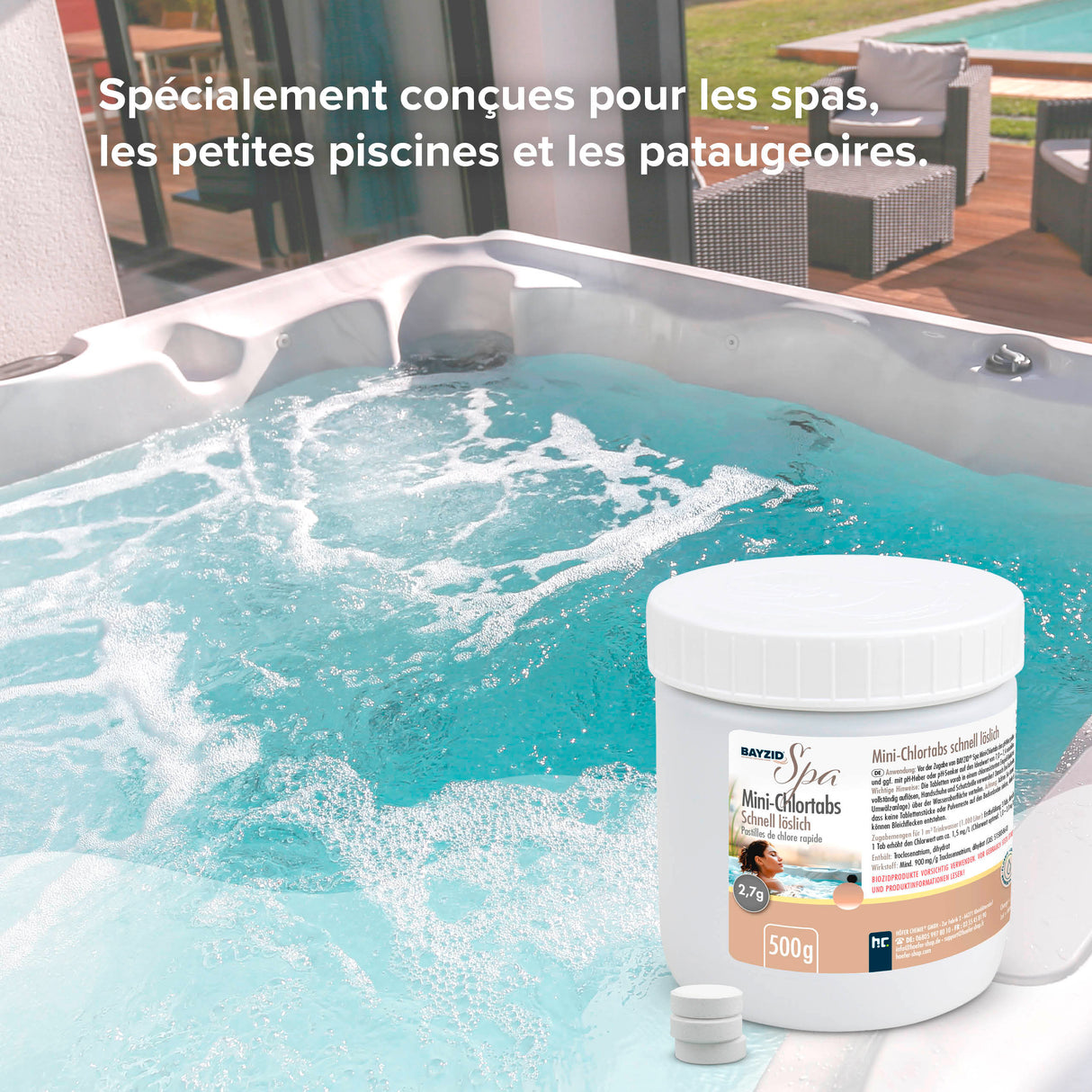 500 g BAYZID® SPA Mini - Chlortabs 2,7 g