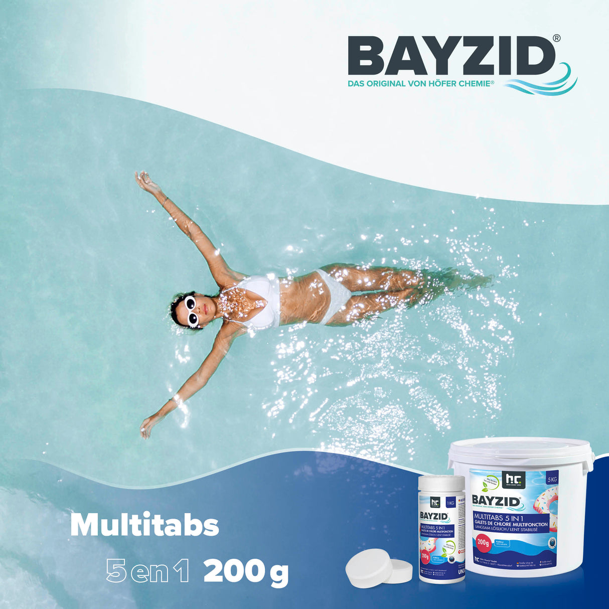 1 kg BAYZID® Multitabs 5in1, 200g