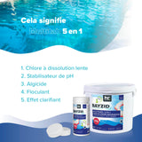 5 kg BAYZID® Multitabs 5in1, 200g