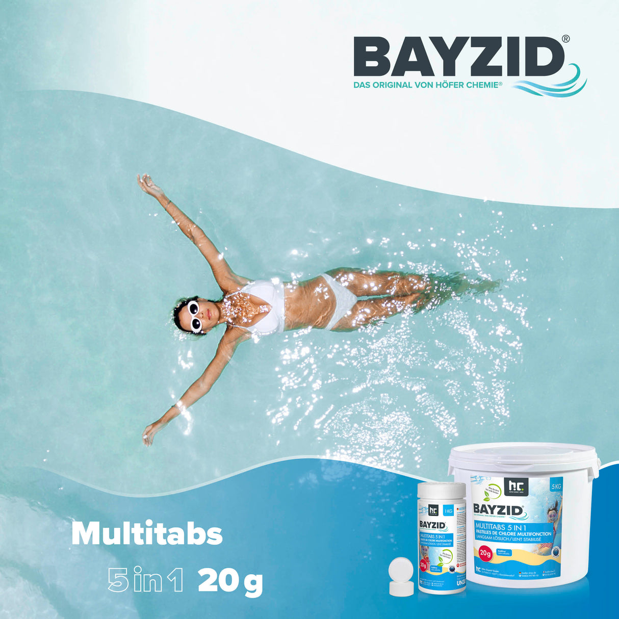 5 kg BAYZID® Multitabs 5in1, 20g