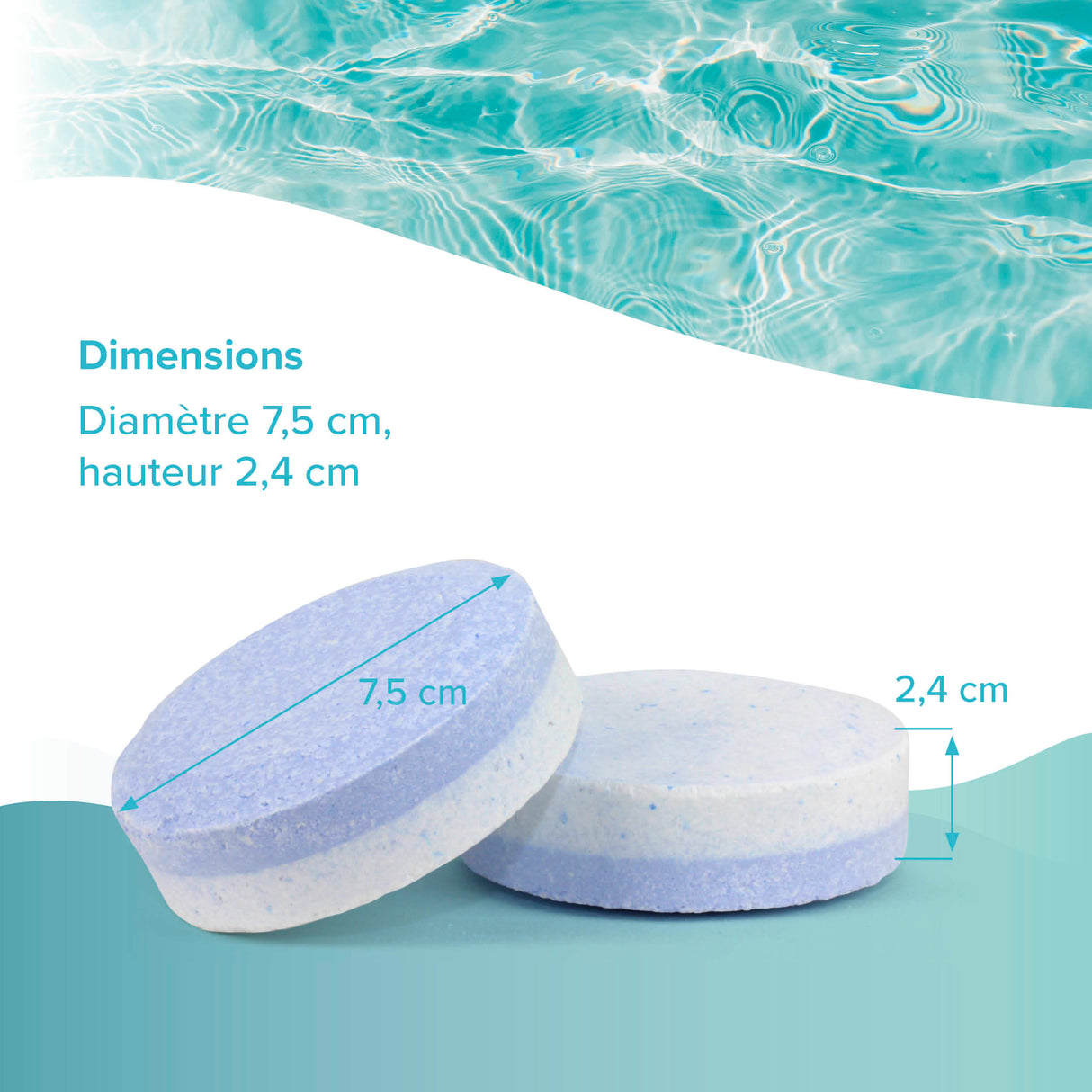5 kg BAYZID® Multitabs à 2 phases 6in1, 200g
