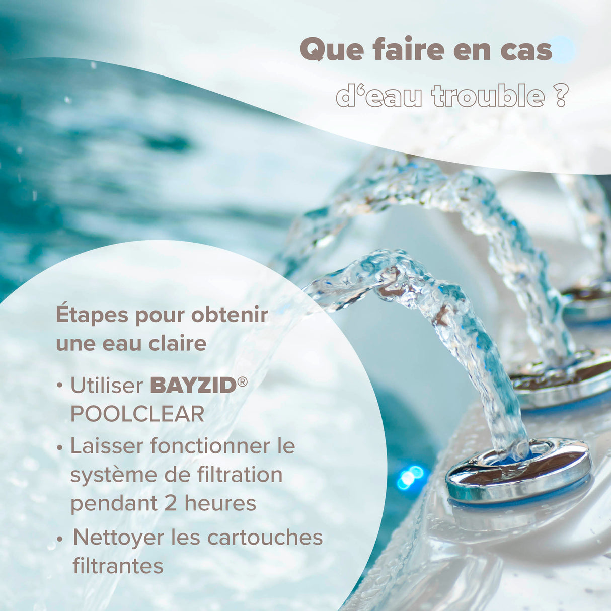 1 L BAYZID® SPA Poolclear Trübungsbeseitigung
