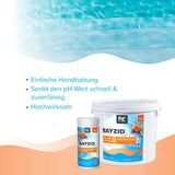1,5 kg BAYZID® pH Minus Granulat