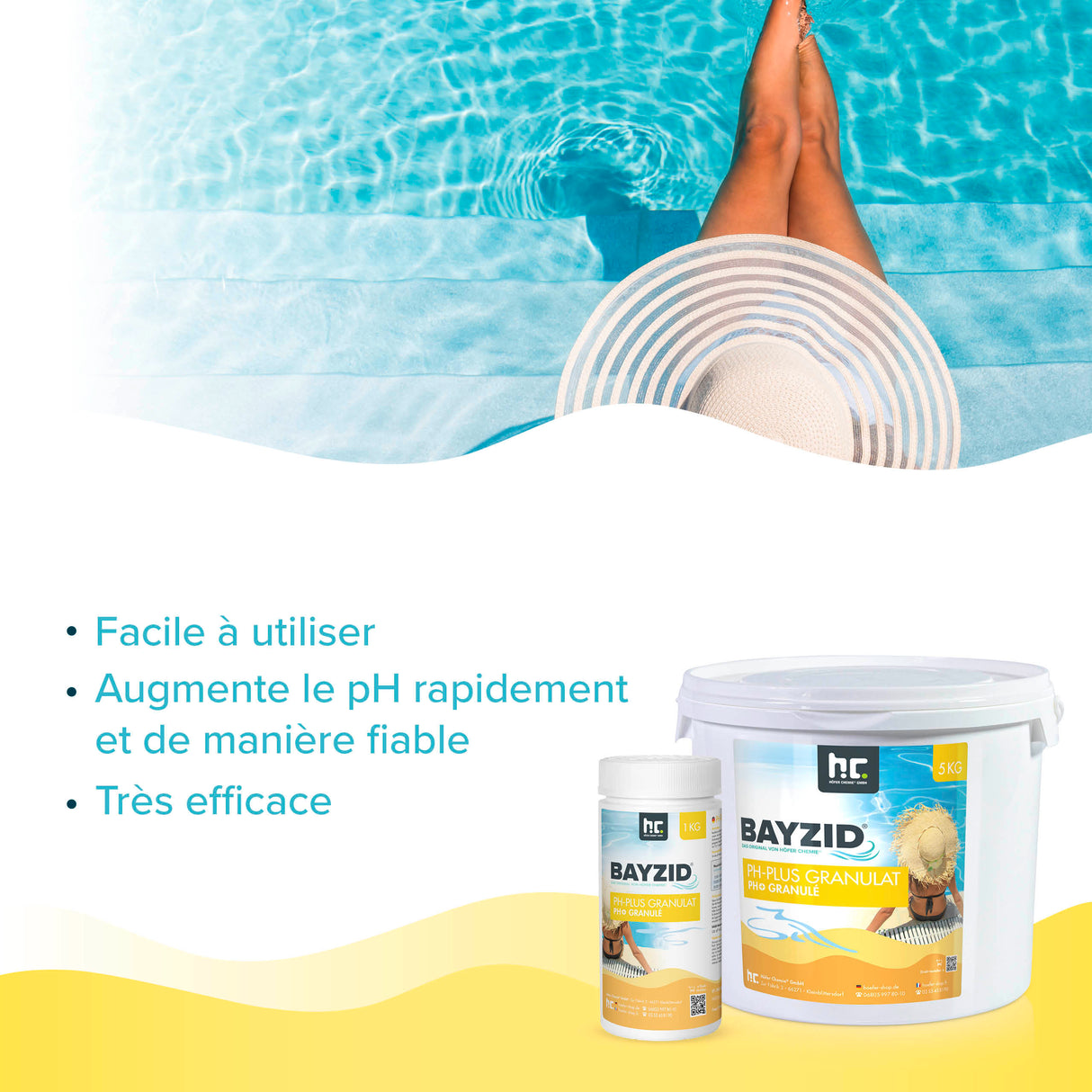 1 kg BAYZID® pH Plus Granulat