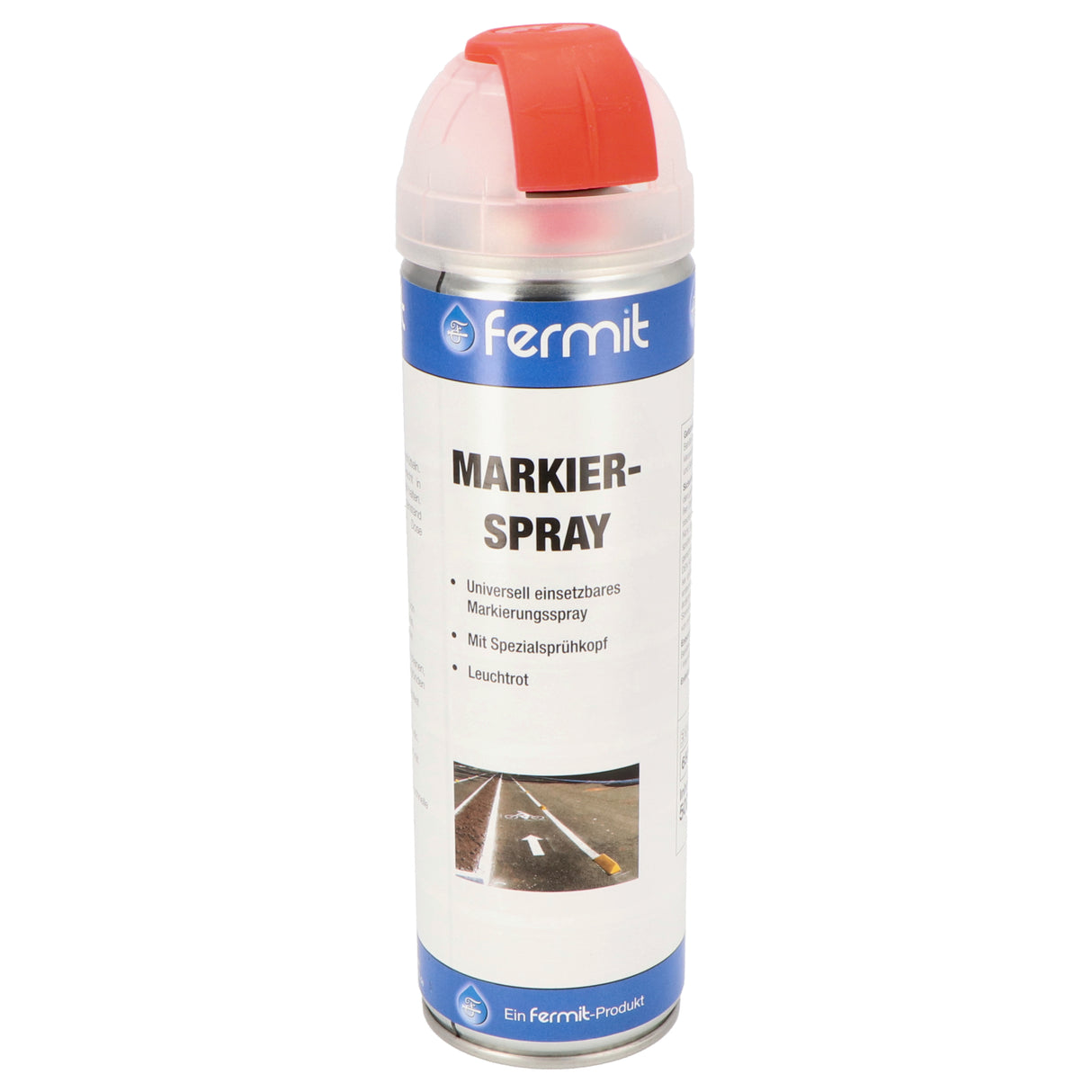 Fermit spray de marquage rouge - 500ml