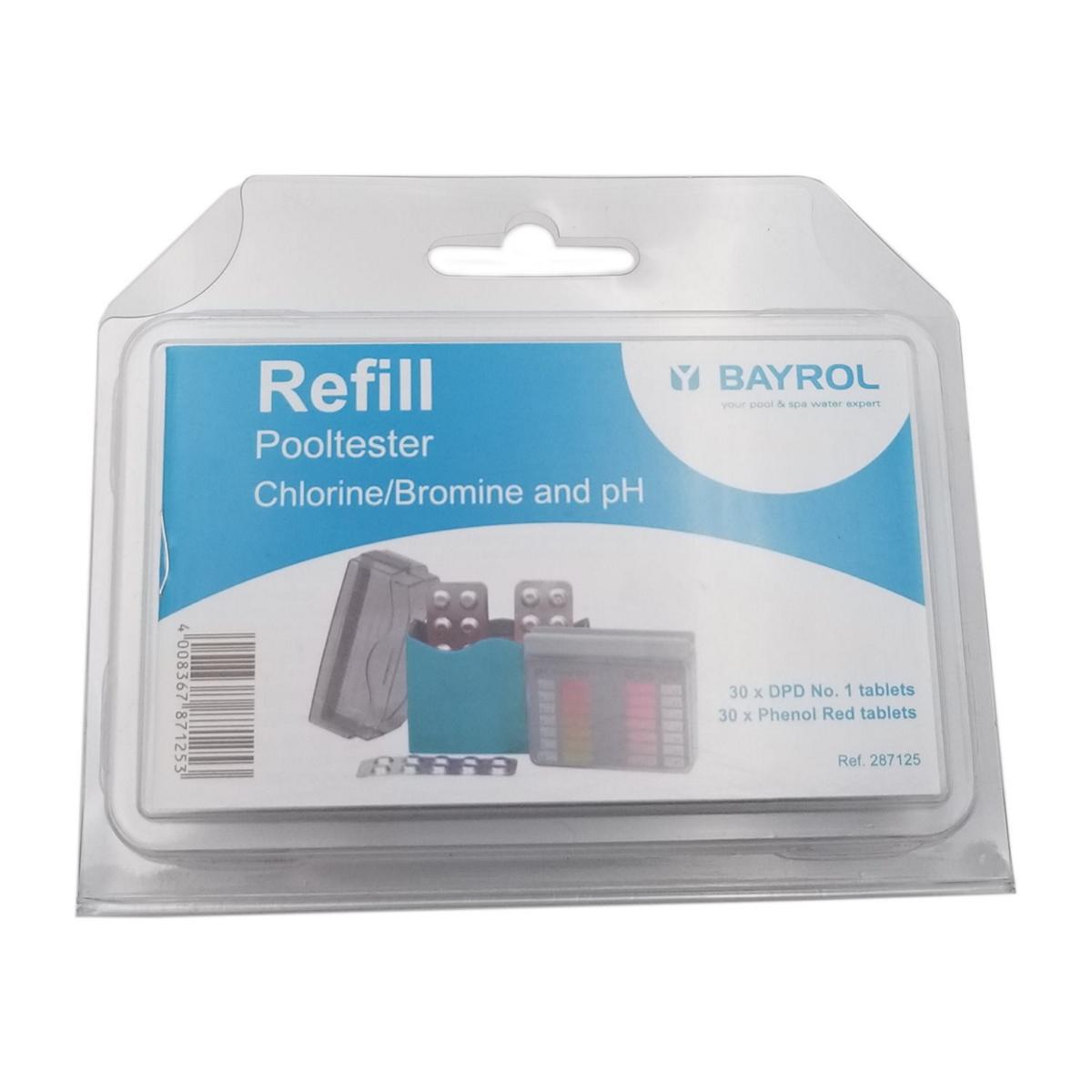 BAYROL - Recharge testeur piscine chlore / pH