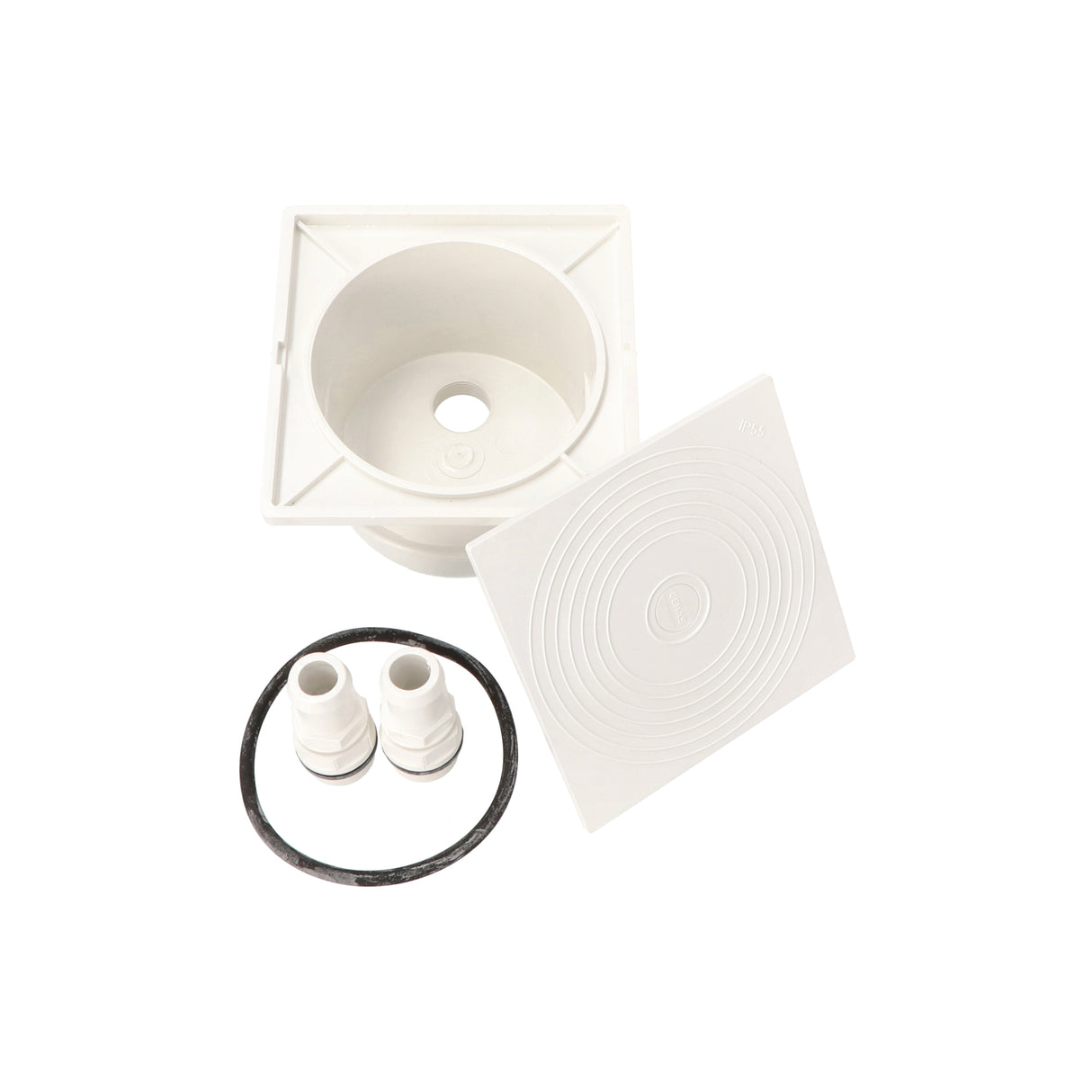 OKU Unterwasserscheinwerfer - 20W LED Kaltweiß - inkl. Sicherheitstrafo - SET 2