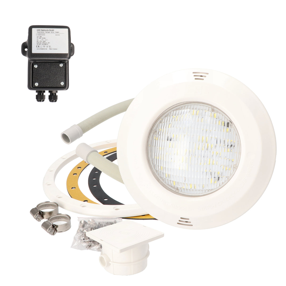 OKU Unterwasserscheinwerfer - 20W LED Kaltweiß - inkl. Sicherheitstrafo - SET 1