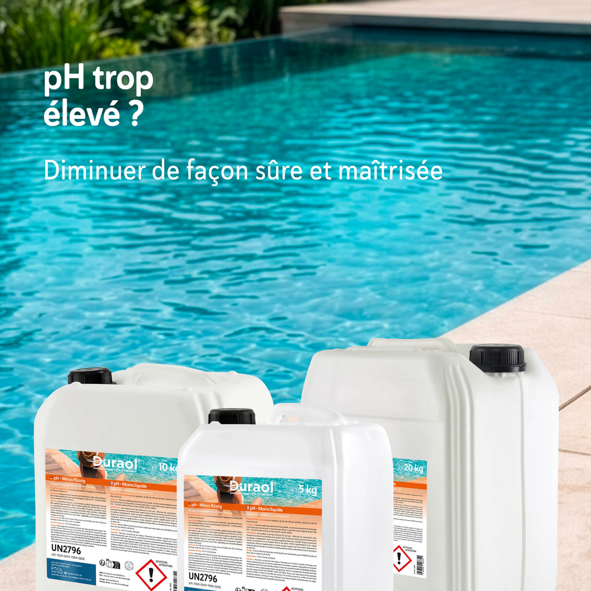 10 kg - Duraol® pH-Senker flüssig