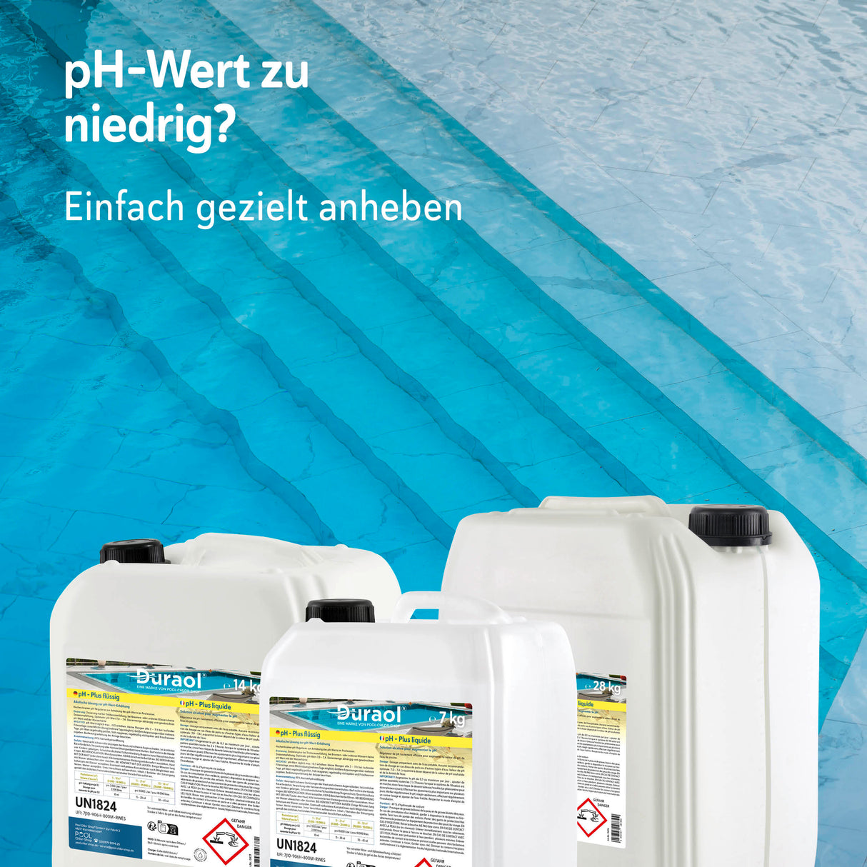 28 kg Duraol® Rehausseur de pH liquide