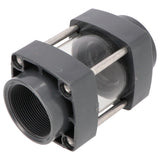 PVC-U Schauglas 2" Innengewinde