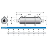 Pahlen Wärmetauscher Hi-Flow Titan 34.000 kcal/h = 40kW