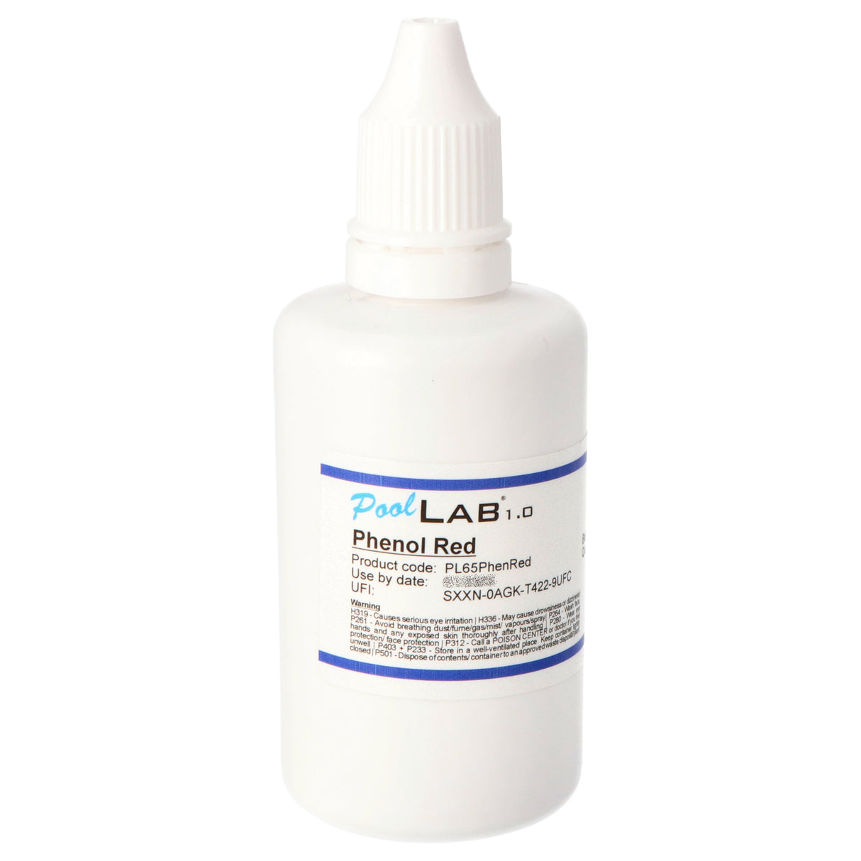 Liquide Rouge Phénol 65ml pour PoolLab 
