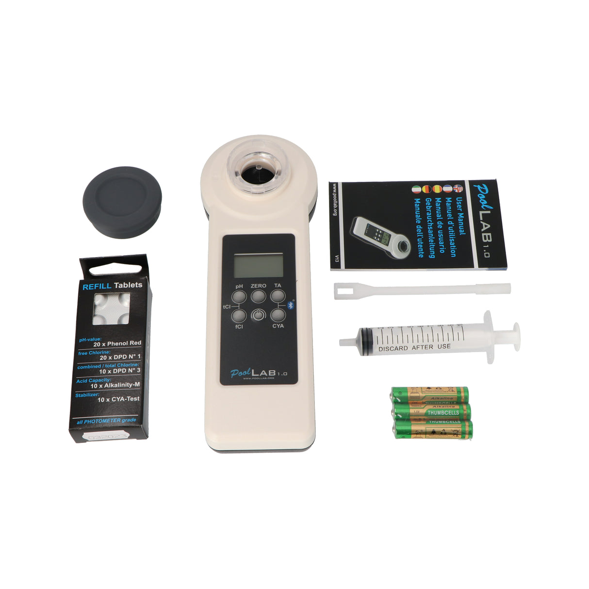 PoolLab 1.0 Elektronischer Pooltester - B-Ware