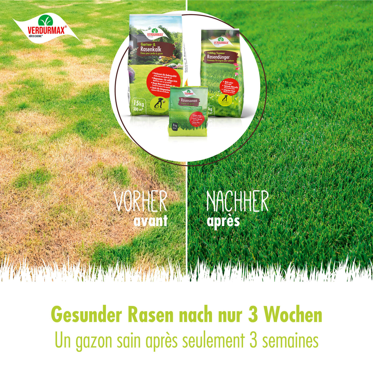 5 kg VERDURMAX® Engrais gazon printemps/été