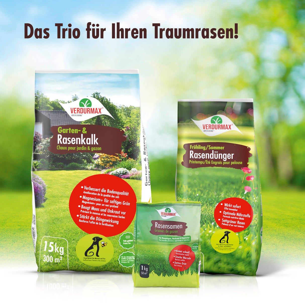 5 kg VERDURMAX® Engrais gazon printemps/été