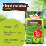 20 kg VERDURMAX® Engrais gazon printemps/été