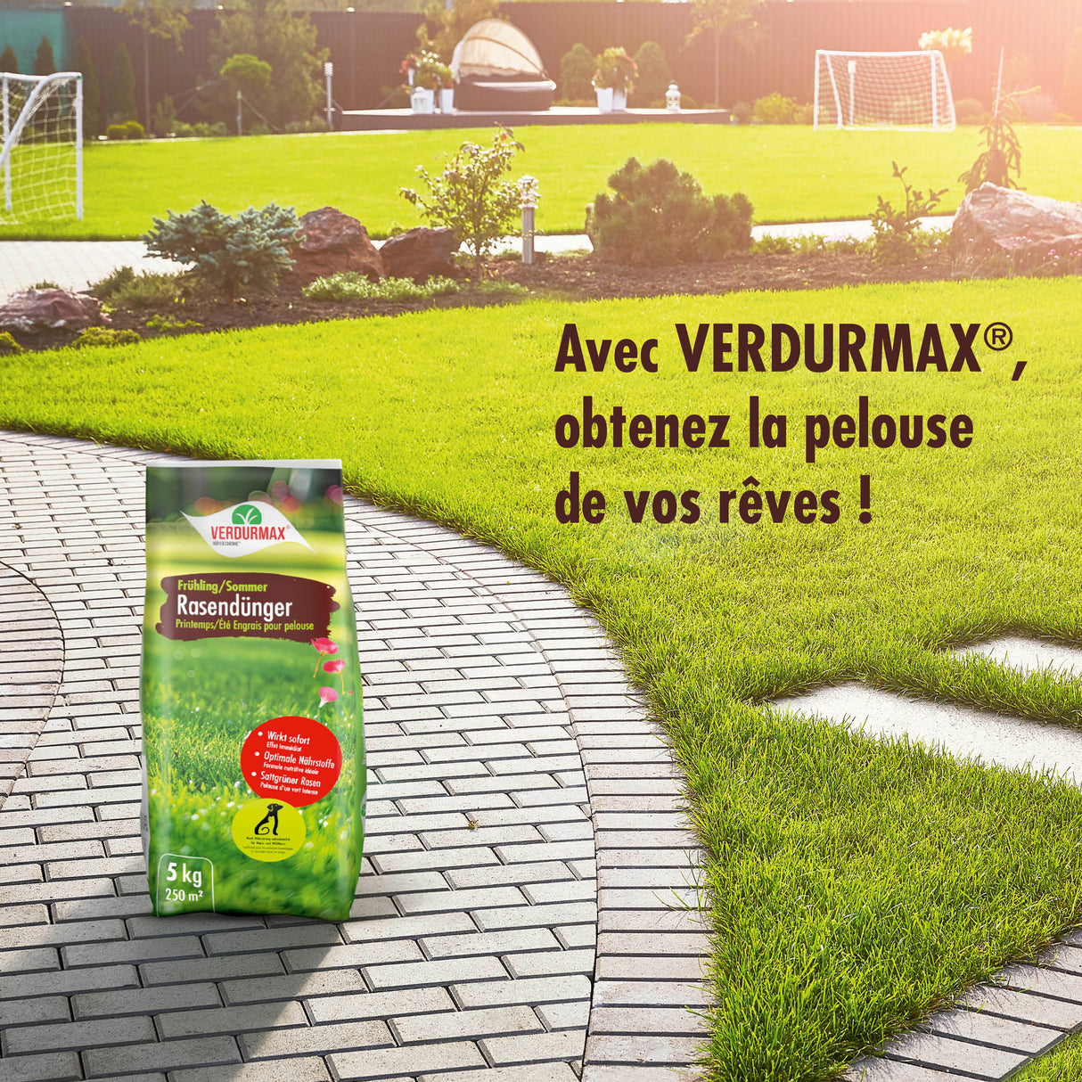 5 kg VERDURMAX® Engrais gazon printemps/été