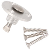 Ancrages de sol rétractables en acier inoxydable -12 mm- pour surfaces en bois