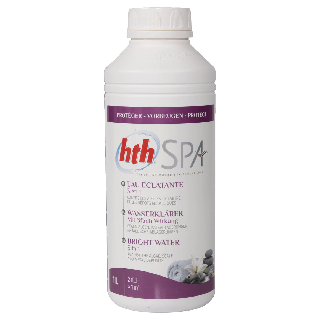 1 l - hth® Spa CLARIFICATEUR D'EAU 3en1