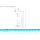 Appareil de désinfection Daprà Easy UV-C 2.0