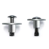 Ancrages de sol rétractables en acier inoxydable -12 mm- pour surfaces en bois