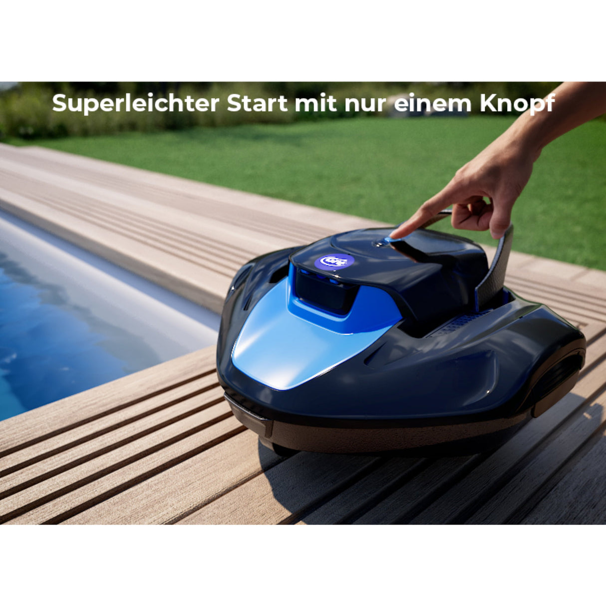 Gre MOOVO 90 Akku-Poolroboter für Aufstell- und Einbaupools