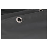 Bâche hiver GRE 580g/m² pour piscine carrée en composite 326 x 326 x 96 cm