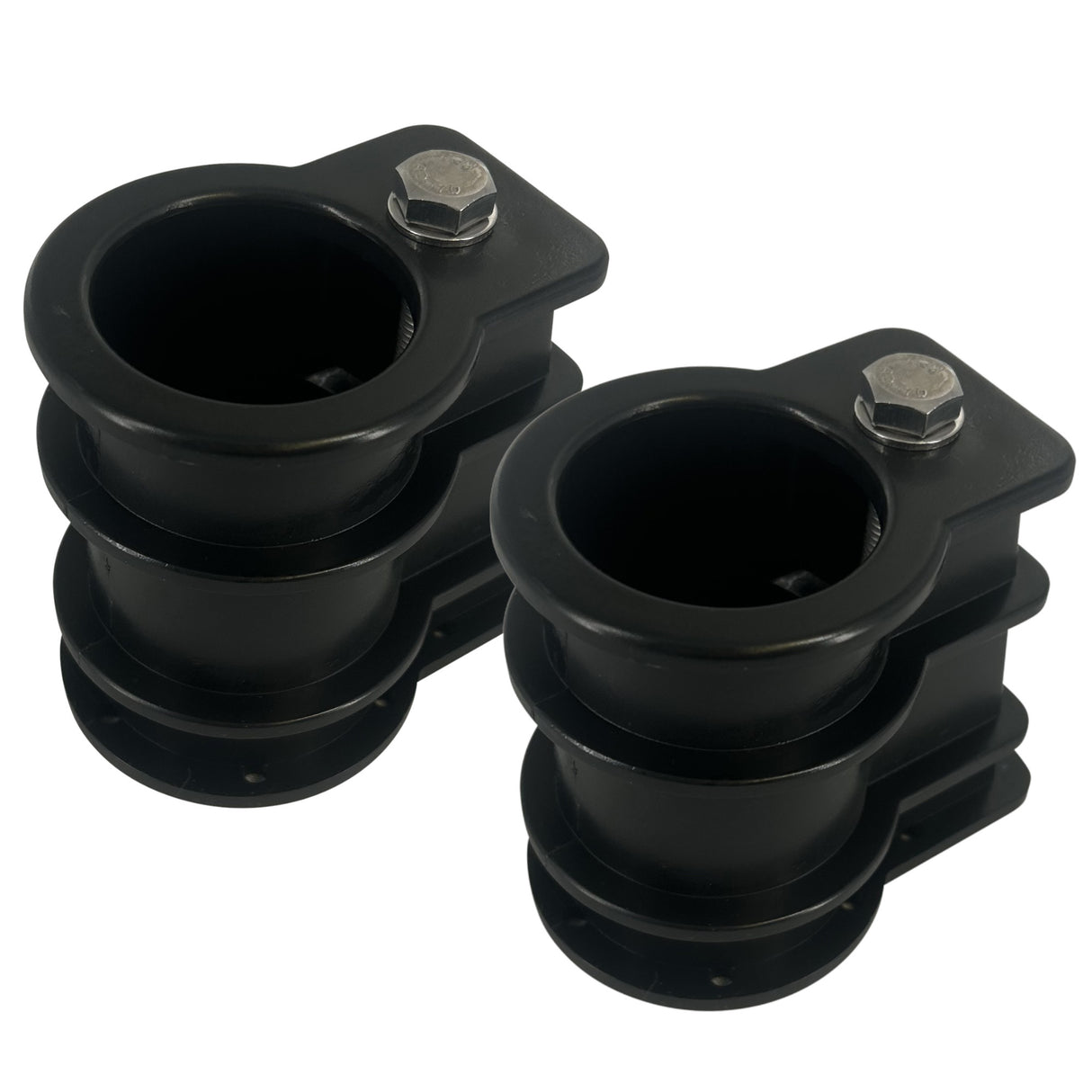 Einstiegsleiter BASIC weiter Holm 3-stufig V2A Edelstahl - B-Ware