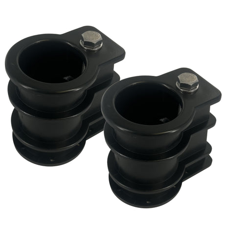Einstiegsleiter BASIC weiter Holm 3-stufig V2A Edelstahl - B-Ware