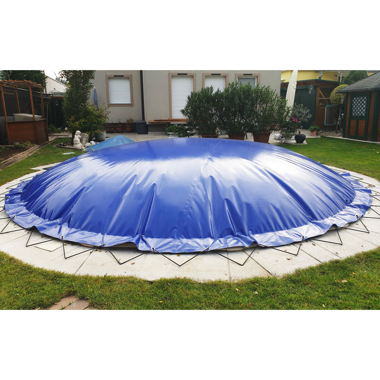 Couverture de piscine gonflable pour piscines rondes