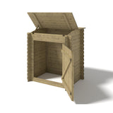 Ensemble de piscine en bois OKU Maison de filtration EMOTION-FUN
