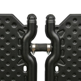 OKU®-MAX absorbeur solaire 2 x 1 m noir raccords universels article 2000