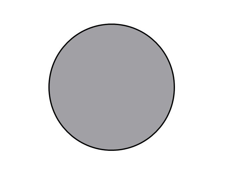 Liner de piscine rond gris