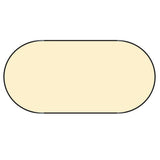Poolfolie Ovalform Sand