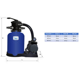 Sandfilteranlage ECO Ø 500mm mit SPS 585 10 m³/h