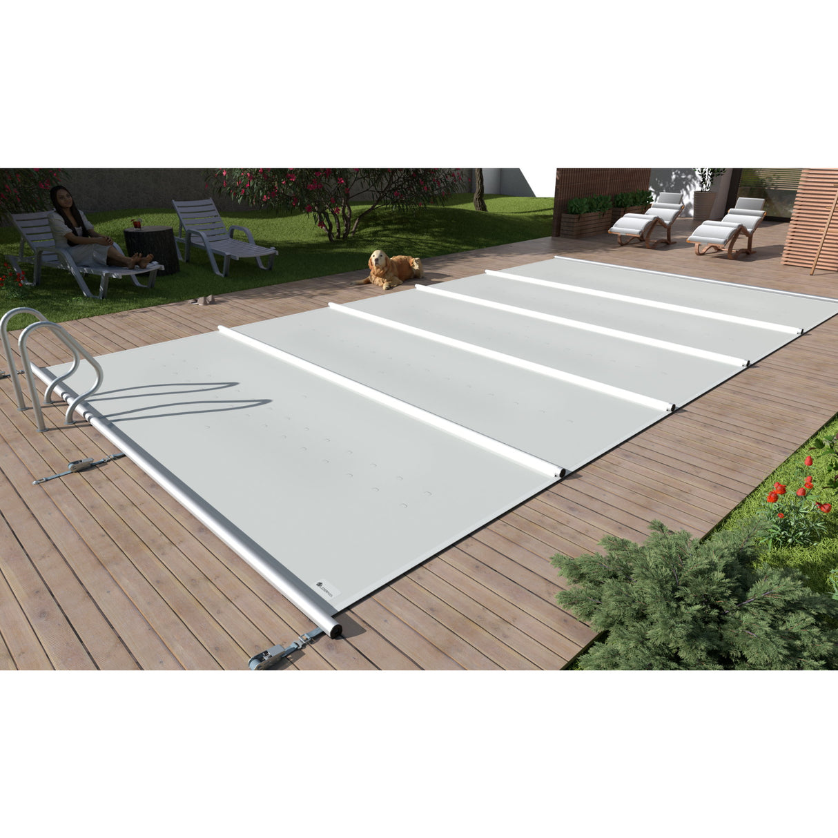 Couverture de sécurité pour piscine TUBE
