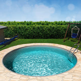Piscine à paroi ronde en acier, épaisseur de feuille 0,60 mm