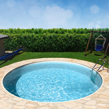 Piscine à paroi ronde en acier, épaisseur de feuille 0,60 mm