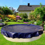 Bâche d'hiver pour piscine rectangulaire 300 g/m² avec bords renforcés
