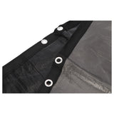 Winterabdeckplane für Ovalformbecken 7,15m x 4,00m 220g - grau - B-Ware