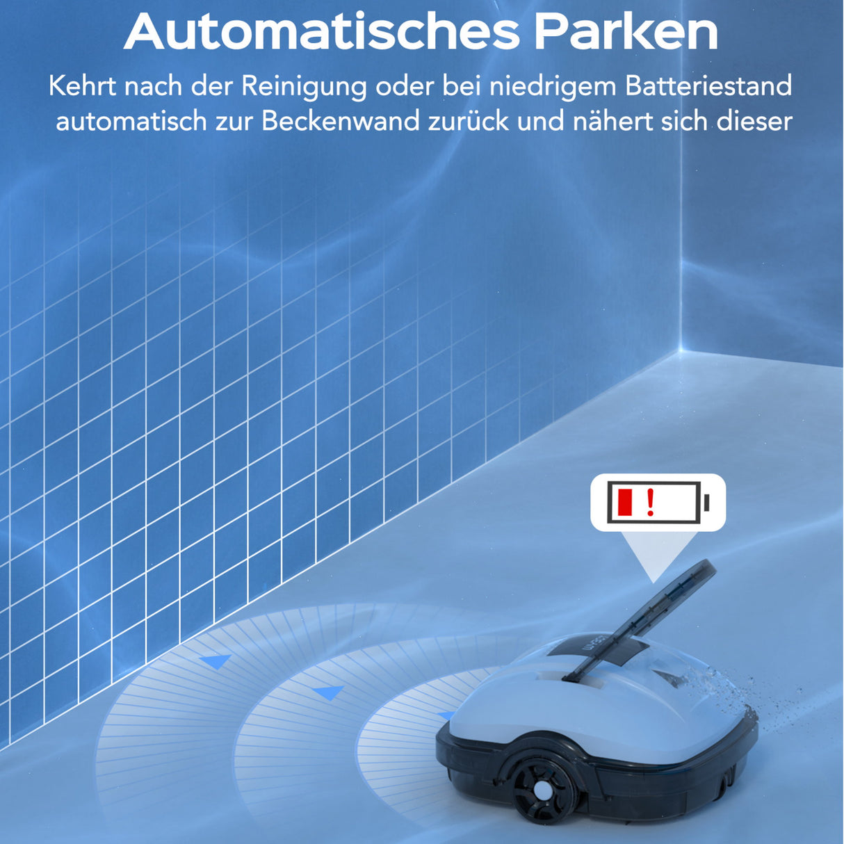 WYBOT Osprey 200 Max – Starker Akku Poolroboter für Bodenreinigung
