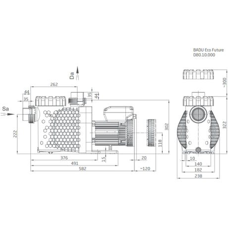 Speck BADU EV Eco Future 230 V Poolpumpe energieeffizient und nachhaltig